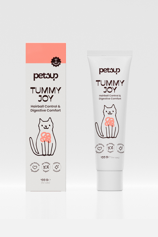 Tummy Joy - Tüy Yumağı Oluşumunu Önleyici Kediler İçin Malt Macun