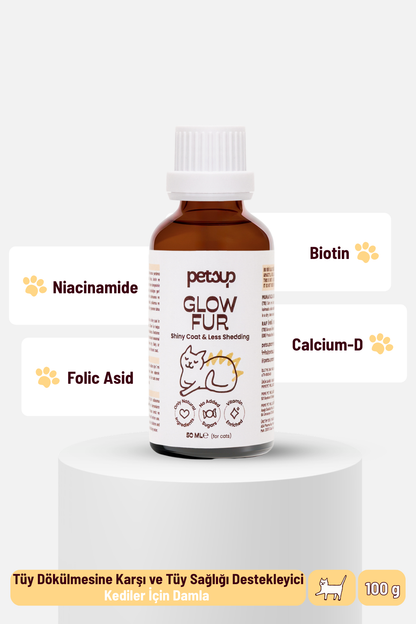 Kediler İçin Tüy Yumağı Karşıtı Set | Damla + Malt Macun + Omega Drop Tüy Güçlendirici Bakım Seti