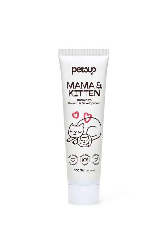 Kitten & Mama - Bağışıklık ve Gelişim Destekleyici Kediler İçin Multivitaminli Malt Macun