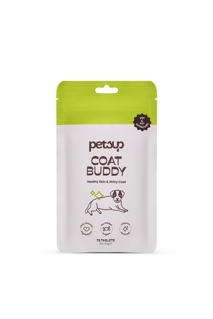 Coat Buddy - Deri ve Tüy Sağlığı Destekleyici Köpekler İçin Tablet