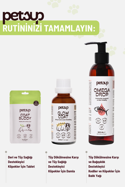 Coat Buddy - Deri ve Tüy Sağlığı Destekleyici Köpekler İçin Tablet