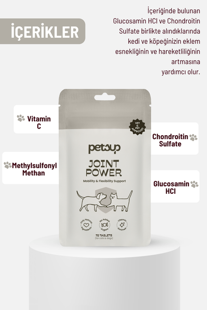 Joint Power - Eklem Sağlığı ve Hareket Destekleyici Köpekler İçin Tablet