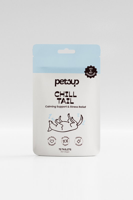 Chill Tail - Sakinleştirmeye ve Stres Azaltmaya Yardımcı Köpekler İçin Tablet