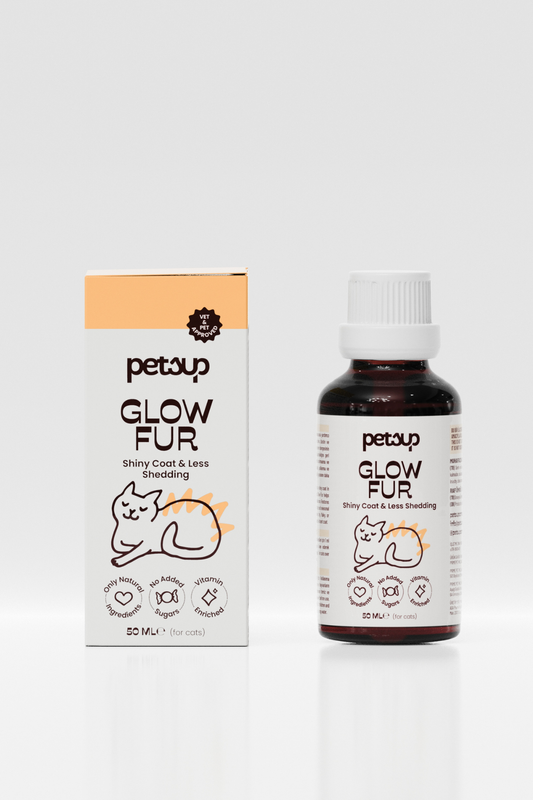 Glow Fur - Tüy Dökülmesine Karşı ve Tüy Sağlığı Destekleyici Kediler İçin Damla
