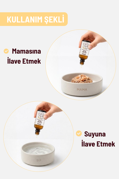 Yavru ve Anne Kediler İçin Multivitamin Set | Bağışıklık ve Gelişim Destekleyici