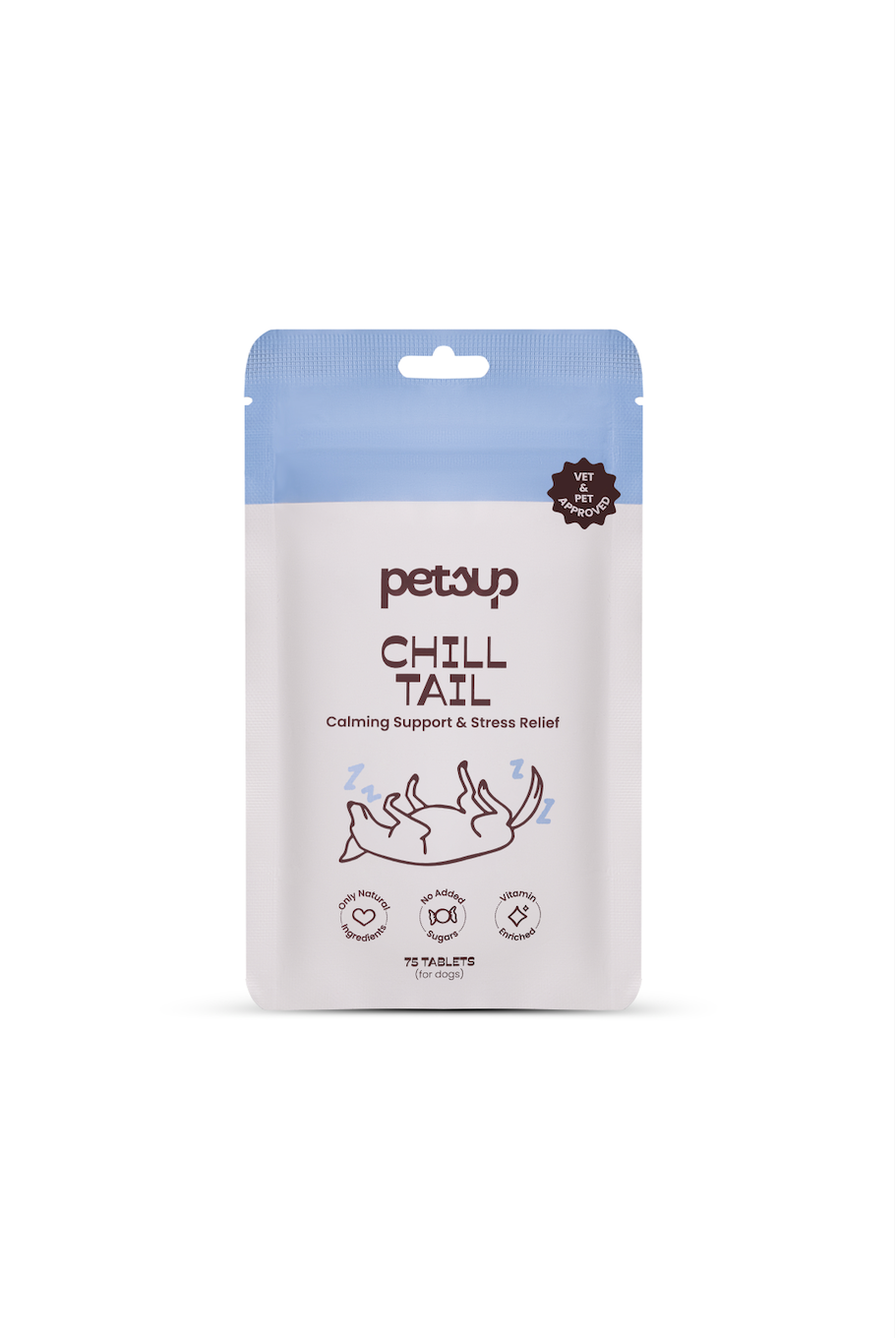 Chill Tail - Sakinleştirmeye ve Stres Azaltmaya Yardımcı Köpekler İçin Tablet